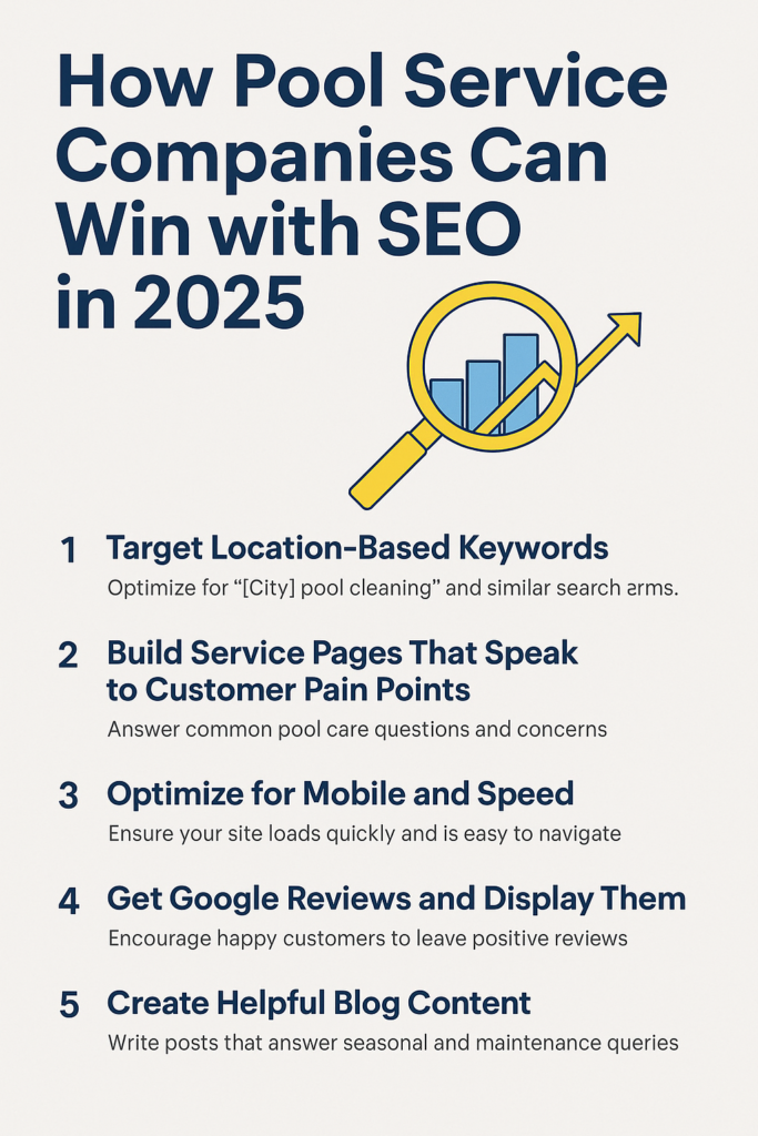 seo for pool cleaning