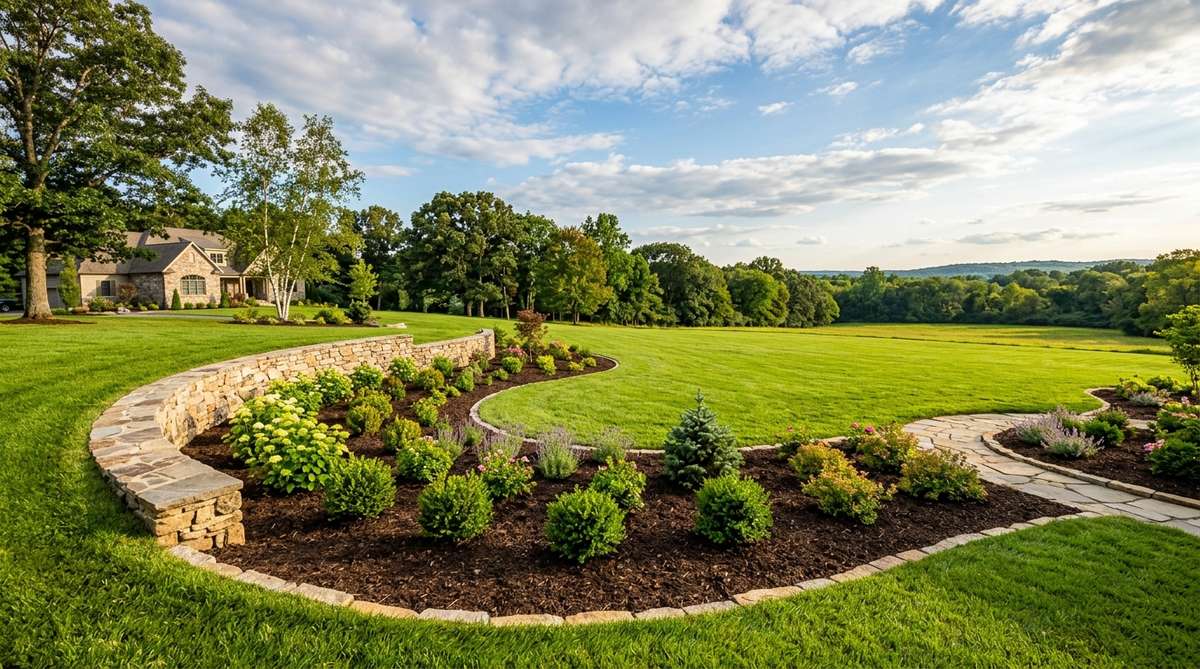 Organic SEO traffic growth for landscaping companies